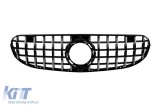 Grila tip GT crom/neagra, potrivita pentru pachetul Offroad pentru Mercedes GLC SUV X253, GLC Coupe C253 dupa 2019 Performance AutoTuning