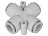 Racord Push-In Polipropilenă 1-10bar