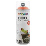 Vopsea spray decorativa DUPLI-COLOR Next, RAL 2004 portocaliu pur lucios, 400ml GartenVIP DiyLine, Bison