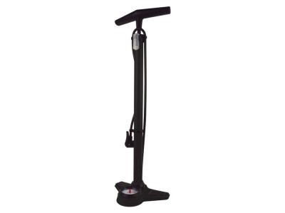 Pompa aer manuala Dresco Pro cu manometru 12 Bar si furtun de 50 cm. foto