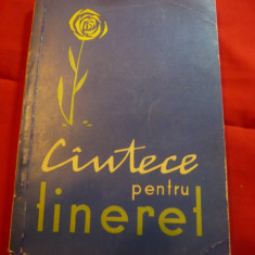 Cantece pt.Tineret - Ed.Muzicala 1963 ,Texte si Partituri ,184 pag