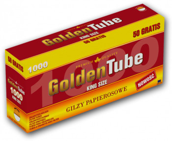 Tuburi tigari pentru injectat tutun GoldenTube 1000 buc foto
