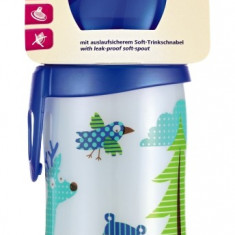 Cana First Cup Boy PP 330 ml cu clip de prindere 12+ luni