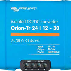 Convertor DC/DC Victron Energy Orion-Tr 24/12-30A (360W); 20-35V / 12V 30A; 360W