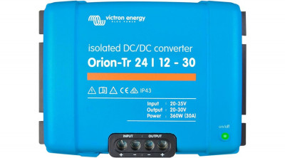 Convertor DC/DC Victron Energy Orion-Tr 24/12-30A (360W); 20-35V / 12V 30A; 360W foto