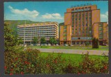 CPIB 24832 CARTE POSTALA - BRASOV: HOTEL "CARPATI", CIRCULATA, 1967, STAMPILE, TIMBRU, KRUGER