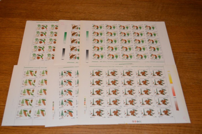 FLORA 1996 LP. 1419 MNH, 25 SERII TIRAJ 80000