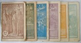 MIZERABILII de VICTOR HUGO , ROMAN FOLEITON , APARUT IN 6 FASCICULE , EDITIE INTERBELICA