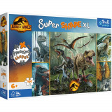 PUZZLE TREFL PRIMO SUPER SHAPE XXL 160 JURASSIC WORLD DINOZAURI NEOBISNUITI SuperHeroes ToysZone