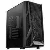 Carcasa Aerocool Air Hawk, Mid-Tower, fara sursa, E-ATX, Negru, Aero