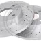 A.B.S. COATED 18232 Disc frana pentru ABARTH 500 / 595 / 695 perforat, plin, acoperit (cu un strat protector)