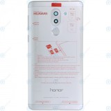 Huawei Honor 6X (BLN-L21) Capac baterie incl. Senzor de amprentă argintiu 02351ADR