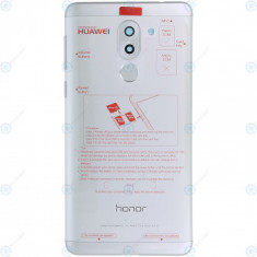 Huawei Honor 6X (BLN-L21) Capac baterie incl. Senzor de amprentă argintiu 02351ADR