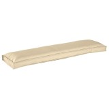 Cumpara ieftin Perna pentru palet pentru bancă, Bej, 150 x 40 x 8 cm, Fabrică Oxford.