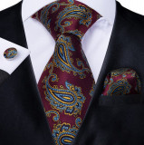 Set cravata + batista + butoni - matase - model 267