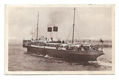 Carte postala Passenger ship - 1931 - circulata A025 foto