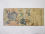 Rară! El Salvador 10 Colones 1997 Cristofor Columb,bancnota din imagini la cel mai mic preț