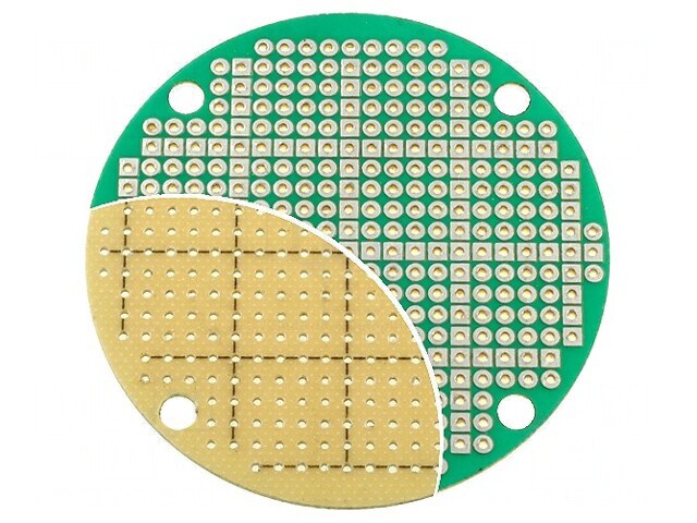 Placă Prototip Universală 60mm Rotundă