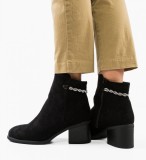 Cumpara ieftin Botine dama Ahma Negre