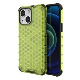 Husa antisoc compatibila apple iphone 15 plus, honeycomb airbag, verde