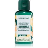 The Body Shop Almond Milk Shower Cream gel cremos pentru dus cu lapte de migdale 60 ml