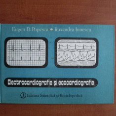 Eugen D. Popescu - Electrocardiografie si ecocardiografie (1988, ed. cartonata)