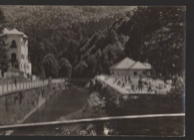 CPI B13878 CARTE POSTALA - SLANIC MOLDOVA, PLAJA PE MALUL SLANICULUI foto