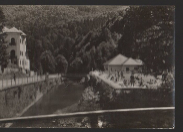 CPI B13878 CARTE POSTALA - SLANIC MOLDOVA, PLAJA PE MALUL SLANICULUI