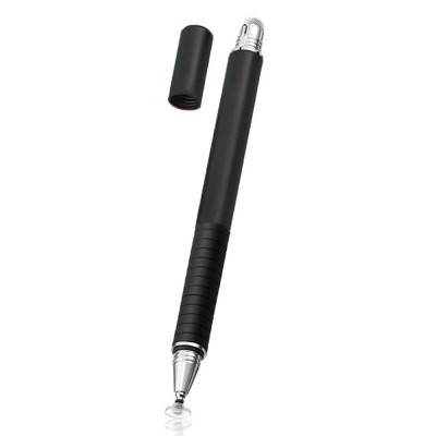Stylus Pen Techsuit, 2in1Universal, Android, iOS, negru, JC02 foto