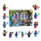 Set de 12 figurine Minecraft, inclusiv Steve Zombie, multicolor, 5 cm