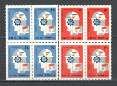 Romania.1969 INTEREUROPA bloc 4 YR.419 foto