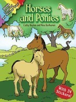Horses and Ponies [With 24 Stickers] foto