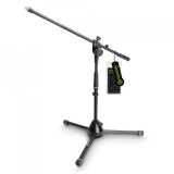 Stativ Microfon Gravity MS 4221 B, Trepied, Brat Reglabil 500mm, Inaltime 510-740mm, Otel, Negru