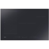Plita incorporabila Haier HAMTSJ86MC/1, Inductie, 6 zone de gatit, Control tactil multislider, Indicator de caldura reziduala, Multizone, Timmer, Boos