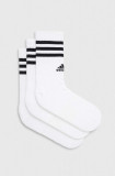 adidas sosete 3-pack culoarea alb