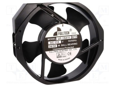 Ventilator AC axial FULLTECH 115VAC 172x150x38mm 282,2m3/h 50dBA bilă foto