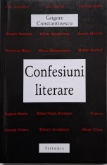 Confesiuni literare &ndash; Grigore Constantinescu