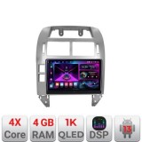Navigatie VW Polo 2004-2011 Android radio gps internet 4+64 InCell Display 1K Kit-polo+EDT-E209-RK CarStore Technology