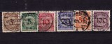 Cumpara ieftin ✅ (S42) Germania Reich 1923 &quot;Cifra- stabilizare Rentenmark &quot; serie completa Michel 338/343, stampilate, Stampilat