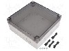 Carcasa policarbonat, 180mmx180mmx75mm, IP66, IP67, FIBOX - PCM 175/75 T