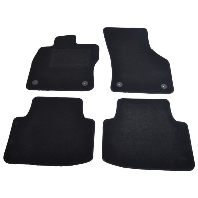 Covorase mocheta Vw Passat B8 2014- , presuri BestAutoVest culoare Negru 4 buc. AutoDrive ProParts foto