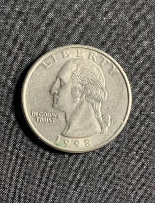 Moneda quarter dollar 1998 USA foto