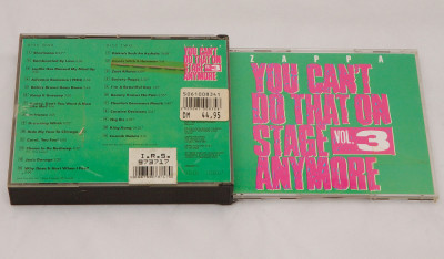 Frank Zappa &amp;ndash; You Can&amp;#039;t Do That On Stage Anymore Vol.3 - CD audio dublu original foto