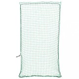 VidaXL Plasă de remorcă cu funie elastică, verde, 4x2 m, PP