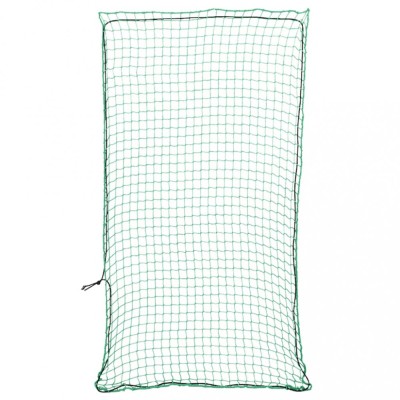vidaXL Plasă de remorcă cu funie elastică, verde, 4x2 m, PP foto