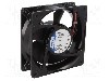 Ventilator 119x119x38mm, 12V DC, volum aer 237m3/h, lagar cu bila, EBM-PAPST - 4182NXH