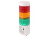 Coloană de semnalizare LED roşu/ambră/verde