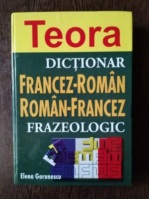 Elena Gorunescu - Dictionar Francez-Roman, Roman-Francez foto