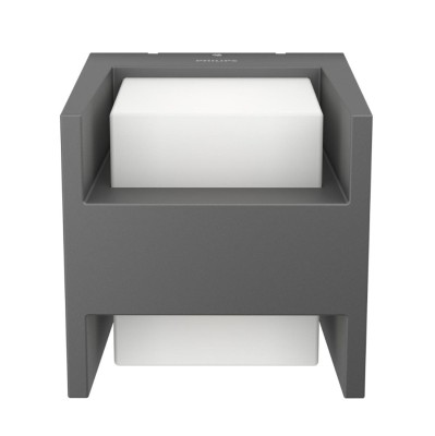 Aplica exterior cu LED Arbour 164599316, orientare in sus / in jos, 9W, 800lm, lumina calda, alb, modern foto