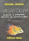 Cumpara ieftin Walum Olum, cintecele si proverbele indienilor din America de Nord - 1981 - Nicholas Catanoy (XD106)